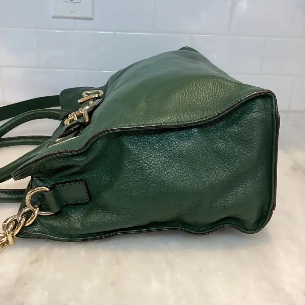 Michael Kors Bag Purse Handbag Leather Large Pebbled EW Hamilton Tote Bag HTF